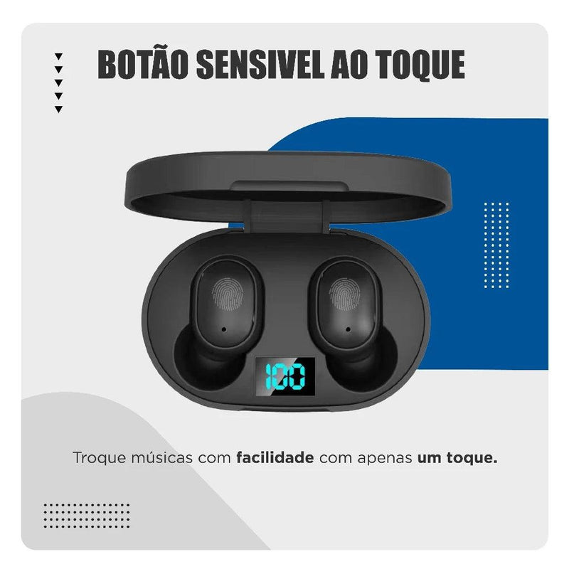 Fone de Ouvido Tws Bluetooth 5.0